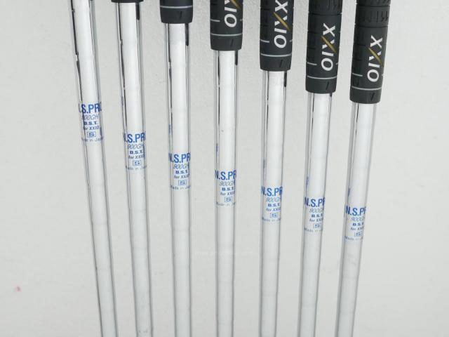 Iron set : XXIO : ชุดเหล็ก XXIO 8 (ใบใหญ่ ตีง่าย ไกล) มีเหล็ก 4-Pw (7 ชิ้น) ก้านเหล็ก NS Pro 900 Flex S