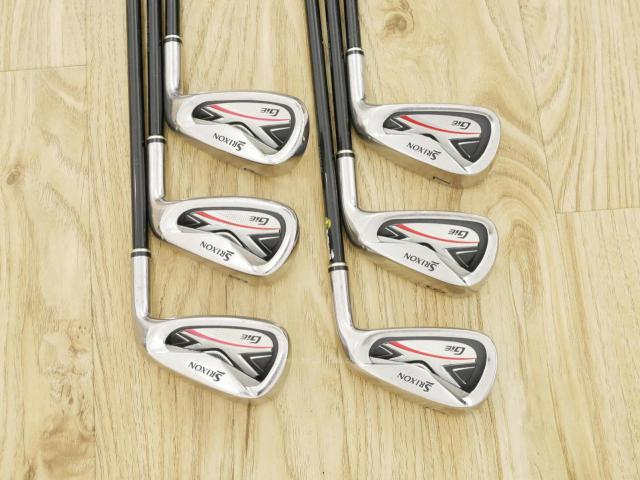 Iron set : Other Brand : ชุดเหล็ก Srixon GIE (ใบใหญ่ ตีง่าย) มีเหล็ก 5-Pw (6 ชิ้น) ก้านกราไฟต์ Miyazaki 61 Flex SR