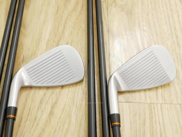 Iron set : Honma : ชุดเหล็ก Honma ATHPORT E+ มีเหล็ก 6-11,Aw (7 ชิ้น) ก้านกราไฟต์ Honma ARMRQ WT-53 Flex R