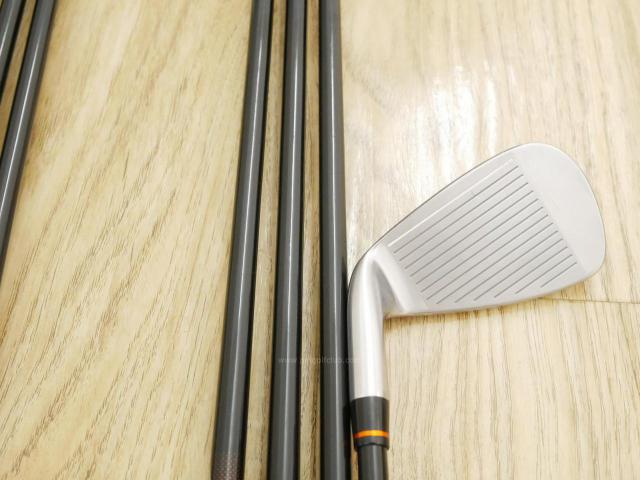 Iron set : Honma : ชุดเหล็ก Honma ATHPORT E+ มีเหล็ก 6-11,Aw (7 ชิ้น) ก้านกราไฟต์ Honma ARMRQ WT-53 Flex R