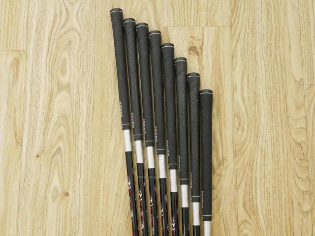 Iron set : Katana : ชุดเหล็ก Katana Snipe Iron SF-1 (หน้าเด้ง) มีเหล็ก 5-Pw,Aw,Sw (8 ชิ้น) ก้านกราไฟต์ Flex SR