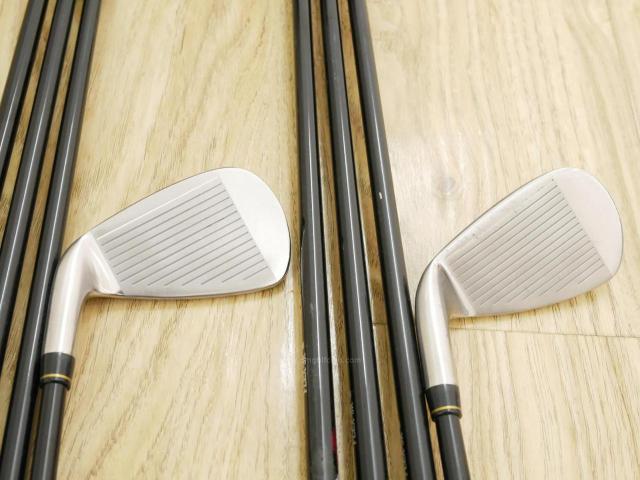 Iron set : Katana : ชุดเหล็ก Katana Snipe Iron SF-1 (หน้าเด้ง) มีเหล็ก 5-Pw,Aw,Sw (8 ชิ้น) ก้านกราไฟต์ Flex SR