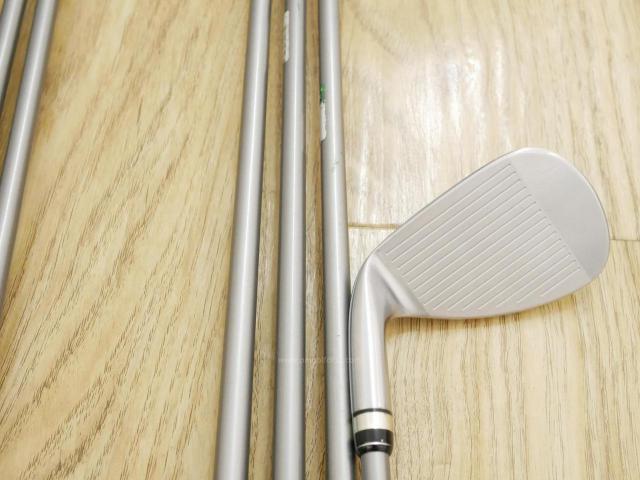 Iron set : PRGR : ชุดเหล็ก PRGR Egg PF Forged (รุ่นปี 2019 ตีง่ายและไกลมากๆ โกงสุดๆ) มีเหล็ก 7-Pw,Aw,As,Sw (7 ชิ้น) ก้านกราไฟต์ M-40 Flex SR