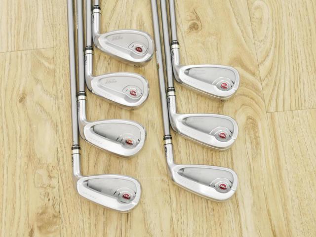 Iron set : PRGR : ชุดเหล็ก PRGR Egg PF Forged (รุ่นปี 2019 ตีง่ายและไกลมากๆ โกงสุดๆ) มีเหล็ก 7-Pw,Aw,As,Sw (7 ชิ้น) ก้านกราไฟต์ M-40 Flex SR