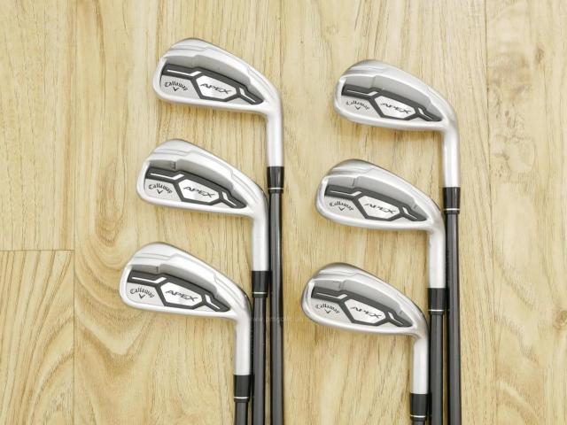 Iron set : Callaway : ชุดเหล็ก Callaway APEX Forged มีเหล็ก 5-Pw (6 ชิ้น) ก้านกราไฟต์ Flex R