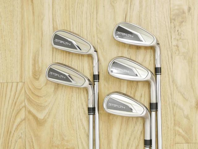 Iron set : Taylormade : ชุดเหล็ก Taylormade Stealth HD (ออกปี 2022 Japan Spec. ใบใหญ่มาก ตีง่ายสุดๆ) มีเหล็ก 6-Pw (5 ชิ้น) ก้านเหล็ก KBS Max MT 80 Flex S