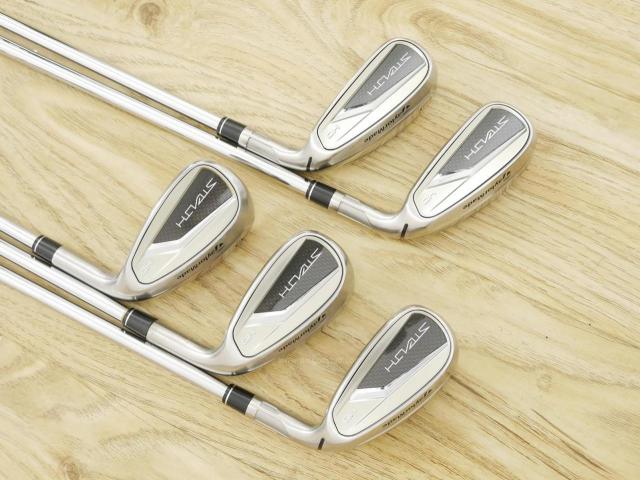 Iron set : Taylormade : ชุดเหล็ก Taylormade Stealth HD (ออกปี 2022 Japan Spec. ใบใหญ่มาก ตีง่ายสุดๆ) มีเหล็ก 6-Pw (5 ชิ้น) ก้านเหล็ก KBS Max MT 80 Flex S