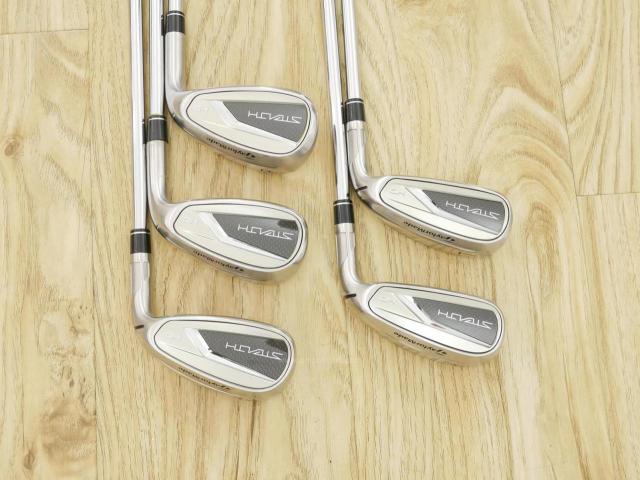 Iron set : Taylormade : ชุดเหล็ก Taylormade Stealth HD (ออกปี 2022 Japan Spec. ใบใหญ่มาก ตีง่ายสุดๆ) มีเหล็ก 6-Pw (5 ชิ้น) ก้านเหล็ก KBS Max MT 80 Flex S