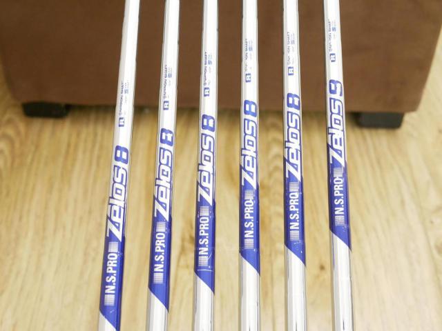 Iron set : Titleist : ชุดเหล็ก Titleist VG3 Type D Forged (ปี 2017 Japan Spec. ตีง่ายและไกลที่สุดของ Titleist) มีเหล็ก 5-Pw (6 ชิ้น) ก้านเหล็ก NS Pro ZELOS 8 Flex R