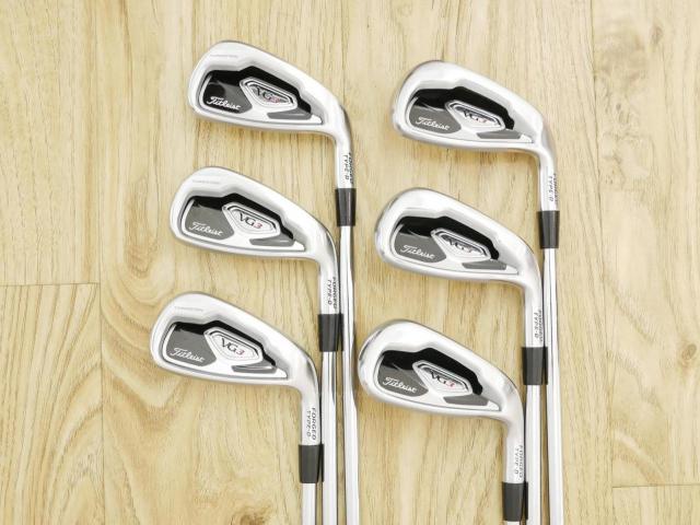 Iron set : Titleist : ชุดเหล็ก Titleist VG3 Type D Forged (ปี 2017 Japan Spec. ตีง่ายและไกลที่สุดของ Titleist) มีเหล็ก 5-Pw (6 ชิ้น) ก้านเหล็ก NS Pro ZELOS 8 Flex R