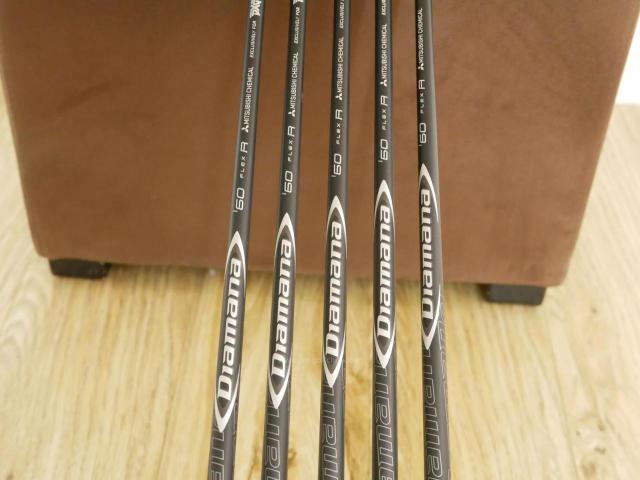 Iron set : PXG : ชุดเหล็ก PXG 0211 DUAL COR (ออกปี 2021 หน้าเด้ง ตีไกลมากๆ) มีเหล็ก 6-Pw (5 ชิ้น) ก้านกราไฟต์ Mitsubishi Diamana i60 Flex R