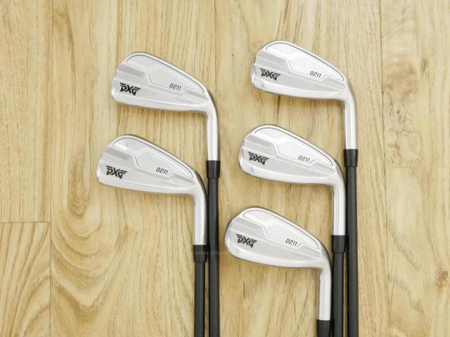 Iron set : PXG : ชุดเหล็ก PXG 0211 DUAL COR (ออกปี 2021 หน้าเด้ง ตีไกลมากๆ) มีเหล็ก 6-Pw (5 ชิ้น) ก้านกราไฟต์ Mitsubishi Diamana i60 Flex R