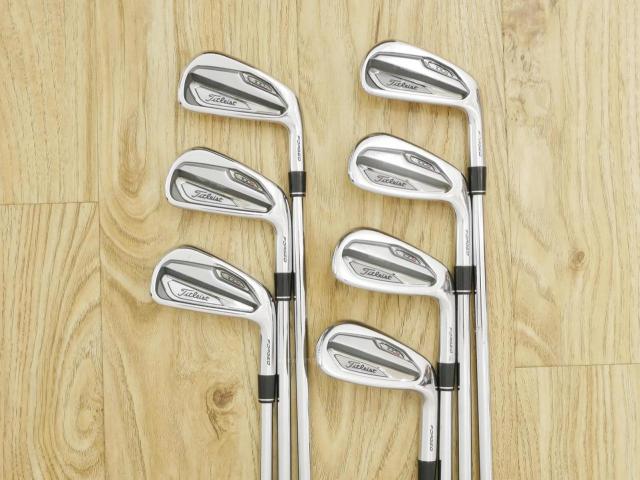 Iron set : Titleist : ชุดเหล็ก Titleist T100S Forged (รุ่นปี 2020) มีเหล็ก 4-Pw (7 ชิ้น) ก้านเหล็ก NS Pro Modus 125 Flex S
