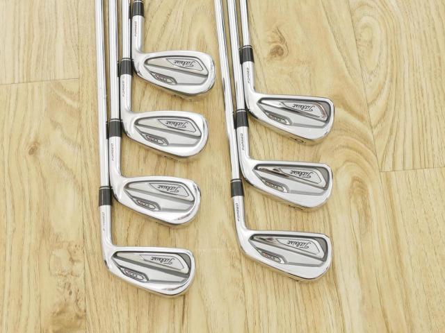 Iron set : Titleist : ชุดเหล็ก Titleist T100S Forged (รุ่นปี 2020) มีเหล็ก 4-Pw (7 ชิ้น) ก้านเหล็ก NS Pro Modus 125 Flex S
