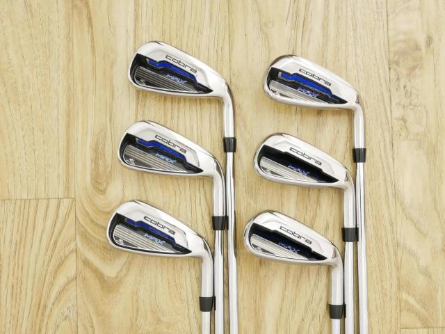 Iron set : Other Brand : ชุดเหล็ก Cobra MAX TECFLO (ใบใหญ่ ตีง่าย) มีเหล็ก 5-Pw (6 ชิ้น) ก้านเหล็ก KBS Tour 90 Flex S