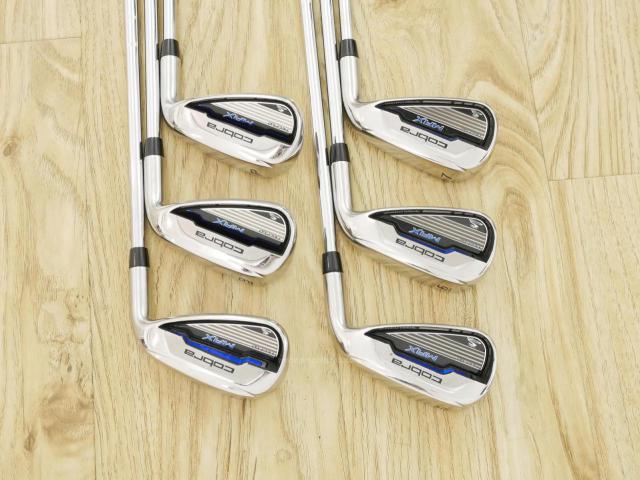 Iron set : Other Brand : ชุดเหล็ก Cobra MAX TECFLO (ใบใหญ่ ตีง่าย) มีเหล็ก 5-Pw (6 ชิ้น) ก้านเหล็ก KBS Tour 90 Flex S