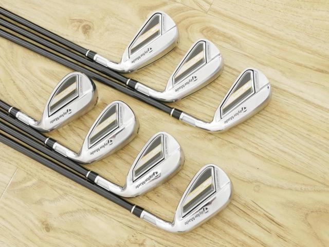 Iron set : Taylormade : ชุดเหล็ก Taylormade M GLOIRE (ปี 2020 รุ่นท๊อปสุด ไกลสุด Japan Spec) มีเหล็ก 5-Pw,Sw (7 ชิ้น) ก้าน Fujikura Speeder Evolution Flex R