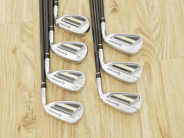 Iron set : Taylormade : ชุดเหล็ก Taylormade M GLOIRE (ปี 2020 รุ่นท๊อปสุด ไกลสุด Japan Spec) มีเหล็ก 5-Pw,Sw (7 ชิ้น) ก้าน Fujikura Speeder Evolution Flex R