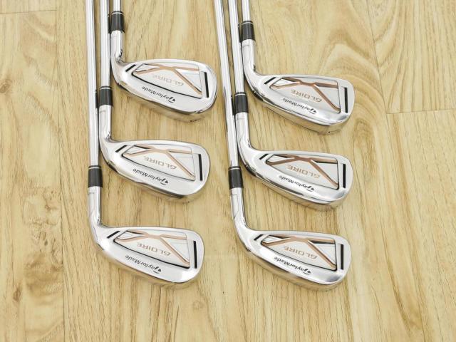 Iron set : Taylormade : ชุดเหล็ก Taylormade SIM GLOIRE (รุ่นปี 2021 รุ่นท๊อปสุด Japan Spec) มีเหล็ก 5-Pw (6 ชิ้น) ก้านเหล็ก NS Pro 790 Flex S