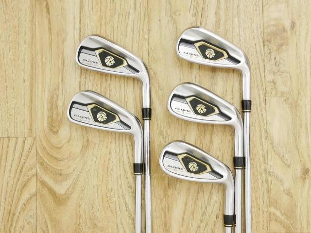 Iron set : Taylormade : ชุดเหล็ก Taylormade Gloire G (รุ่นท๊อปสุด ตีไกลมากๆ เหล็ก 7 Loft 26.5 หน้าเด้ง) มีเหล็ก 6-Pw (5 ชิ้น) ก้านเหล็ก NS Pro 830 Flex R