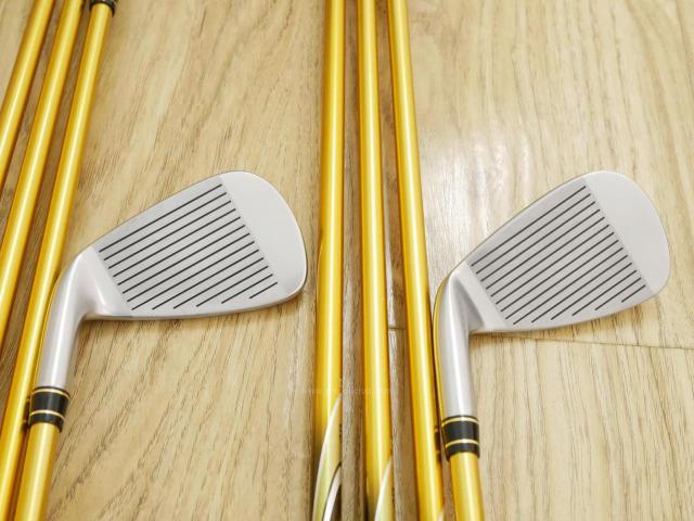 Iron set : Honma : **ก้าน 4 ดาว ของใหม่ 3 แสนบาท** ชุดเหล็ก Honma Beres IS-03 (ปี 2015 หน้าเด้ง Forged) มีเหล็ก 5-11,Aw,Sw (9 ชิ้น) ก้าน ARMRQ 8 (49) Flex R (4 ดาว)