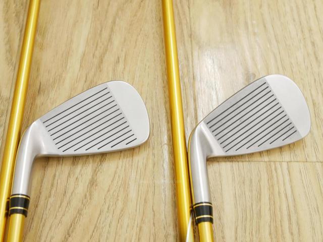 Iron set : Honma : **ก้าน 4 ดาว ของใหม่ 3 แสนบาท** ชุดเหล็ก Honma Beres IS-03 (ปี 2015 หน้าเด้ง Forged) มีเหล็ก 5-11,Aw,Sw (9 ชิ้น) ก้าน ARMRQ 8 (49) Flex R (4 ดาว)