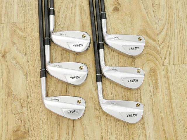 Iron set : Honma : ชุดเหล็ก Honma Tour World TR21X (ออกปี 2021 ตีง่าย ไกล) มีเหล็ก 5-10 (6 ชิ้น) ก้านกราไฟต์ Honma Vizard TR20-65 Flex S