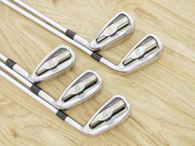 Iron set : Bridgestone : ชุดเหล็ก Bridgestone JGR Hybrid Forged (ตีไกลกว่าตัวอื่น 2 เบอร์) มีเหล็ก 7-P1,P2 (5 ชิ้น) ก้านกราไฟต์ Fujikura Air Speeder (R)