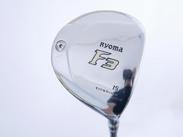 Fairway Wood : Other Brand : หัวไม้ 3 Ryoma F Titanium (รุ่นปี 2019 ไกลมากๆ) Loft 15 ก้าน Tour AD RF2 Flex R2