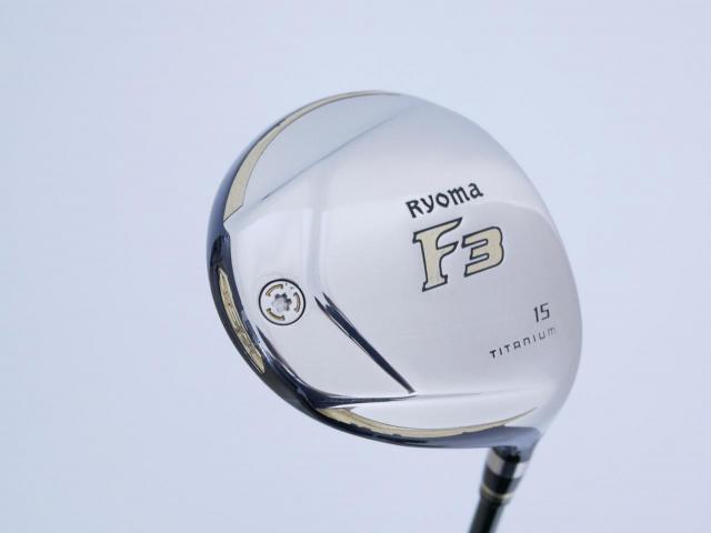 Fairway Wood : Other Brand : หัวไม้ 3 Ryoma F Titanium (รุ่นปี 2019 ไกลมากๆ) Loft 15 ก้าน Tour AD RF2 Flex R2