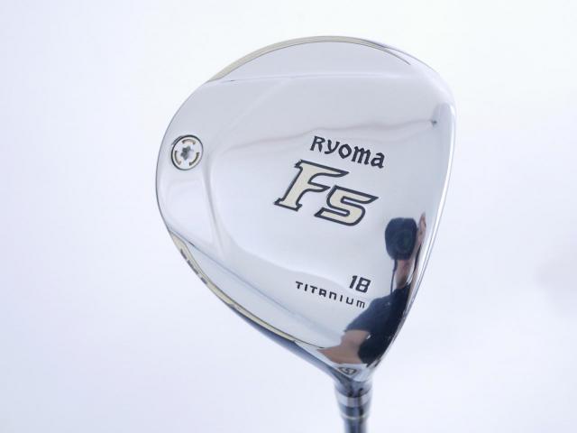 Fairway Wood : Other Brand : หัวไม้ 5 Ryoma F Titanium (รุ่นปี 2019 ไกลมากๆ) Loft 18 ก้าน Tour AD RF2 Flex R2