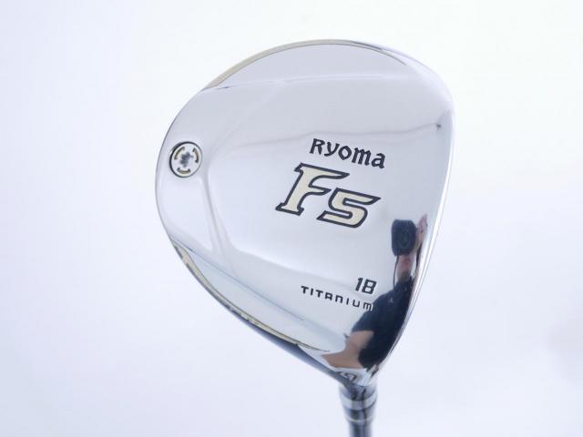 Fairway Wood : Other Brand : หัวไม้ 5 Ryoma F Titanium (รุ่นปี 2019 ไกลมากๆ) Loft 18 ก้าน Tour AD RF2 Flex R