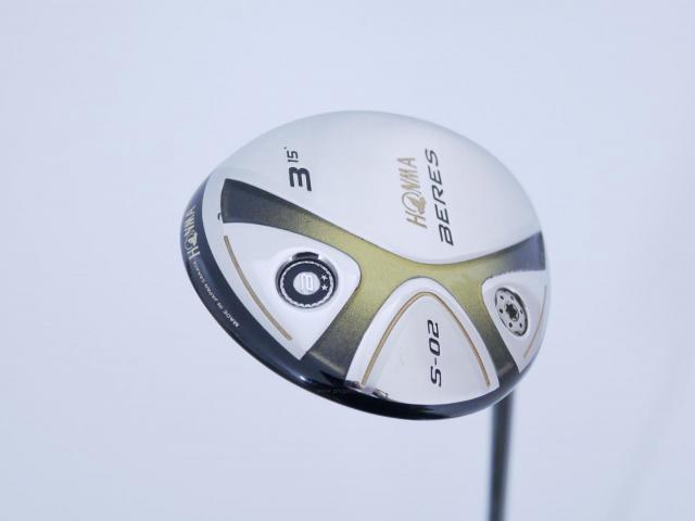 Fairway Wood : Honma : หัวไม้ 3 Honma Beres S-02 Loft 15 ก้าน ARMRQ 6 (49) Flex R (2 ดาว)