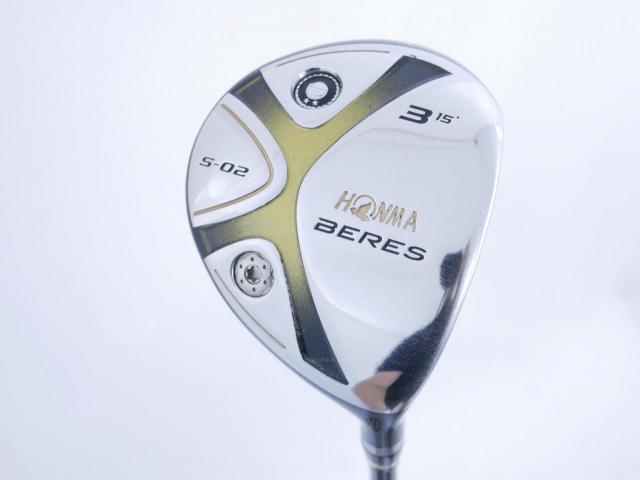 Fairway Wood : Honma : หัวไม้ 3 Honma Beres S-02 Loft 15 ก้าน ARMRQ 6 (49) Flex R (2 ดาว)