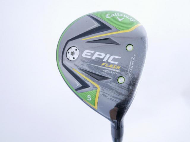 Lady club : All : หัวไม้ 5 Callaway Epic Flash Star (รุ่นปี 2019) Loft 18 ก้าน Fujikura Speeder Evolution Flex A (Lady)