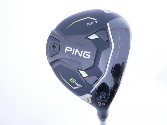 Fairway Wood : Ping : หัวไม้ 3 Ping G430 SFT (รุ่นล่าสุด ปี 2023) Loft 16 ก้าน Fujikura HL35 Flex R2