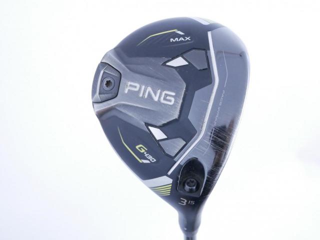 Fairway Wood : Ping : หัวไม้ 3 Ping G430 MAX (รุ่นล่าสุด ปี 2023) Loft 15 ก้าน Ping Alta J CB Flex R