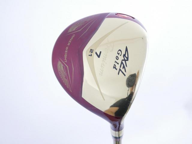 Fairway Wood : Tsuruya : หัวไม้ 7 Tsuruya AXEL Gold Premium IV (รุ่นปี 2021 ตัวท๊อป ของใหม่ 2 หมื่นกว่า) Loft 21 Flex R