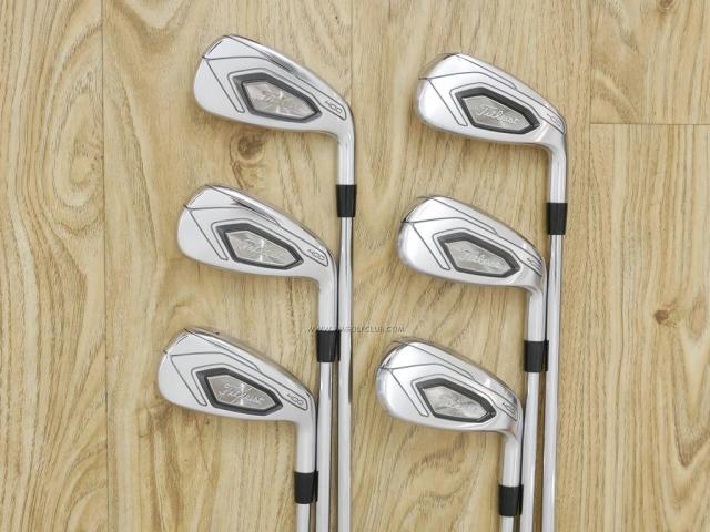 Iron set : Titleist : ชุดเหล็ก Titleist T400 (รุ่นล่าสุด ง่ายที่สุด ไกลที่สุด ออกปี 2020) มีเหล็ก 5-Pw (6 ชิ้น) ก้านเหล็ก NS Pro Zelos 8 Flex S