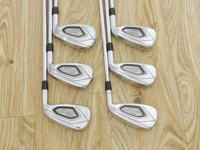 Iron set : Titleist : ชุดเหล็ก Titleist T400 (รุ่นล่าสุด ง่ายที่สุด ไกลที่สุด ออกปี 2020) มีเหล็ก 5-Pw (6 ชิ้น) ก้านเหล็ก NS Pro Zelos 8 Flex S