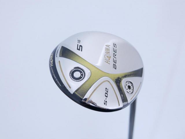 Fairway Wood : Honma : หัวไม้ 5 Honma Beres S-02 Loft 18 ก้าน ARMRQ 6 (49) Flex SR (2 ดาว)