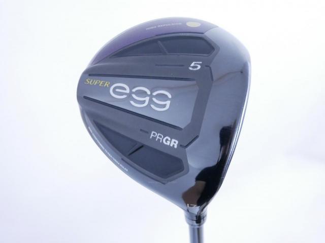 Fairway Wood : PRGR : หัวไม้ 5 PRGR Super Egg (รุ่นปี 2020 หน้าเด้งเกินกฏ COR 0.84 หายากมาก) Loft 17 ก้าน M-37 Flex R