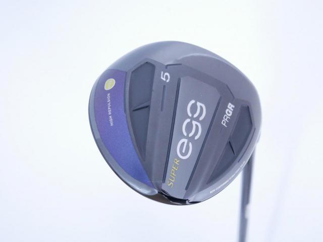 Fairway Wood : PRGR : หัวไม้ 5 PRGR Super Egg (รุ่นปี 2020 หน้าเด้งเกินกฏ COR 0.84 หายากมาก) Loft 17 ก้าน M-37 Flex R