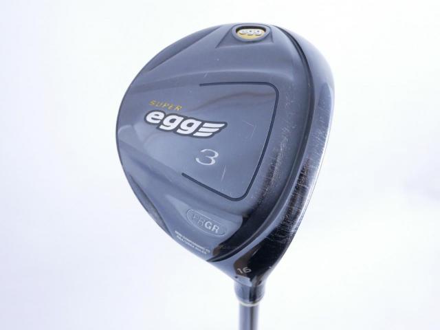 Fairway Wood : PRGR : หัวไม้ 3 PRGR Super Egg (หน้าเด้งเกินกฏ COR 0.84 ออกปี 2018 หายากมาก) Loft 16 Flex SR (M-40)