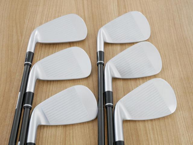 Iron set : PRGR : ชุดเหล็ก PRGR 03 Forged (รุ่นล่าสุด ปี 2024 ตีง่าย ไกลมากๆๆ) มีเหล็ก 6-Pw,AW (6 ชิ้น) ก้านกราไฟต์ Mitsubishi Diamana Flex R