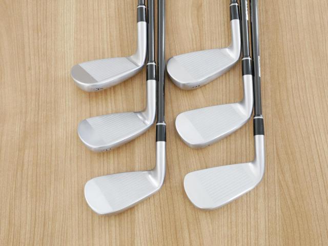 Iron set : PRGR : ชุดเหล็ก PRGR 03 Forged (รุ่นล่าสุด ปี 2024 ตีง่าย ไกลมากๆๆ) มีเหล็ก 6-Pw,AW (6 ชิ้น) ก้านกราไฟต์ Mitsubishi Diamana Flex R