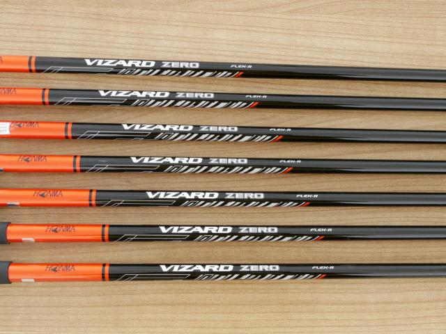 Iron set : Honma : ชุดเหล็ก Honma Tour World ZERO (ใบใหญ่ ตีง่าย ไกล) มีเหล็ก 6-10,Aw,Sw (7 ชิ้น) ก้านกราไฟต์ Flex R