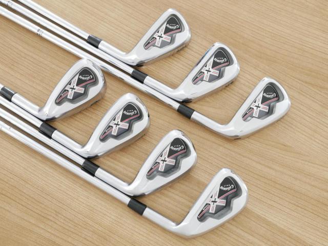 Iron set : Callaway : ชุดเหล็ก Callaway X-Tour (Forged) มีเหล็ก 4-Pw (7 ชิ้น) ก้านเหล็ก Dynamic Gold S300