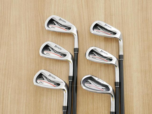 Iron set : Other Brand : ชุดเหล็ก Srixon GIE (ใบใหญ่ ตีง่าย) มีเหล็ก 6-Pw,Aw (6 ชิ้น) ก้านกราไฟต์ Miyazaki 61 Flex R