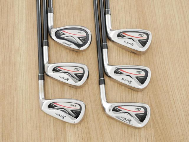 Iron set : Other Brand : ชุดเหล็ก Srixon GIE (ใบใหญ่ ตีง่าย) มีเหล็ก 6-Pw,Aw (6 ชิ้น) ก้านกราไฟต์ Miyazaki 61 Flex R